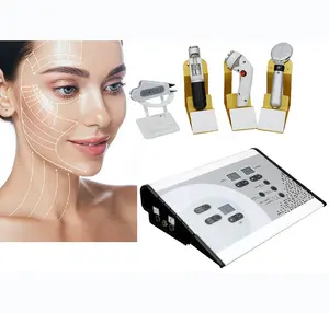 Skin care Tools Face Neck Massager 4 in 1 Mesotherapy Thermal Vibration Lift Tighten Anti Wrinkle Beauty Device