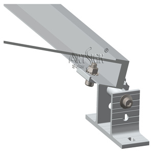 Supports de montage de <span class=keywords><strong>panneaux</strong></span> <span class=keywords><strong>solaires</strong></span> ArtSign pour toit plat - Structure en alliage d'aluminium réglable, installation facile, système de support solaire - Product Image 4