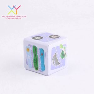 ลูกบอลของเล่นคลายเครียดทำจากโฟม PU มีลวดลายตกแต่งแตกต่างกัน - Product Image 4
