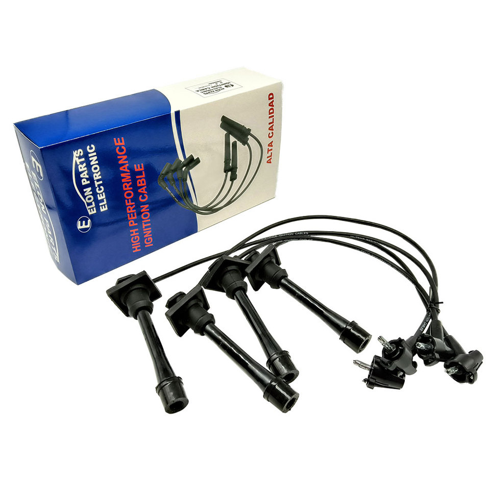 Spark Plug Wire Set Ignition Cable Set for Toyota Corolla 5A 8A Spark Plug Cable Set 90919-22327