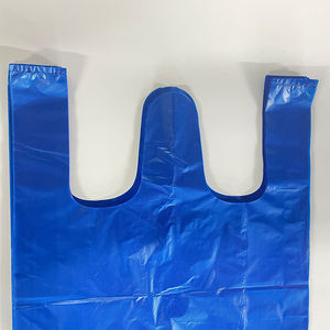 現金商品高品質ベストビニール袋強力なベアリング印刷カスタムショッピングスーパーマーケットストア堆肥化可能なTシャツバッグ - Product Image 3