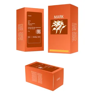 صندوق تعبئة الزيوت العطرية بشعار مخصص من المصنع صندوق عطور صغير من الورق المقوى لمستحضرات التجميل