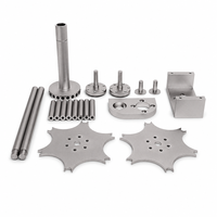Pièces usinées sur mesure en acier inoxydable, aluminium, titane, PEEK, plastique et métal, usinées par CNC