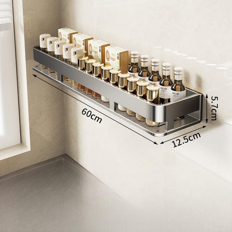 [Gray] Single layer 60cm storage rack