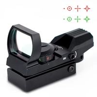 Venta Directa de Fábrica, Miras Ópticas Reflectantes de Cuatro Puntos HD101 con Punto Rojo y Verde, Envío Gratuito