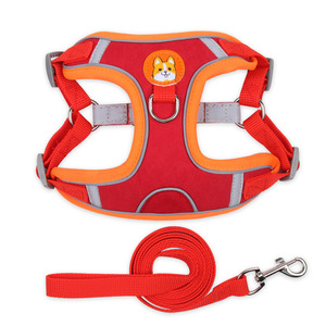 Fabricante profissional cão arnês pet leash para pet a granel cão acessórios respirável com tiras reflexivas dog arnês - Product Image 6