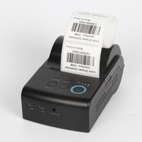 Mesin Printer Label Mini Kustom 58 mm untuk Perhiasan, Printer Tag Harga Portabel, Printer Thermal Ponsel
