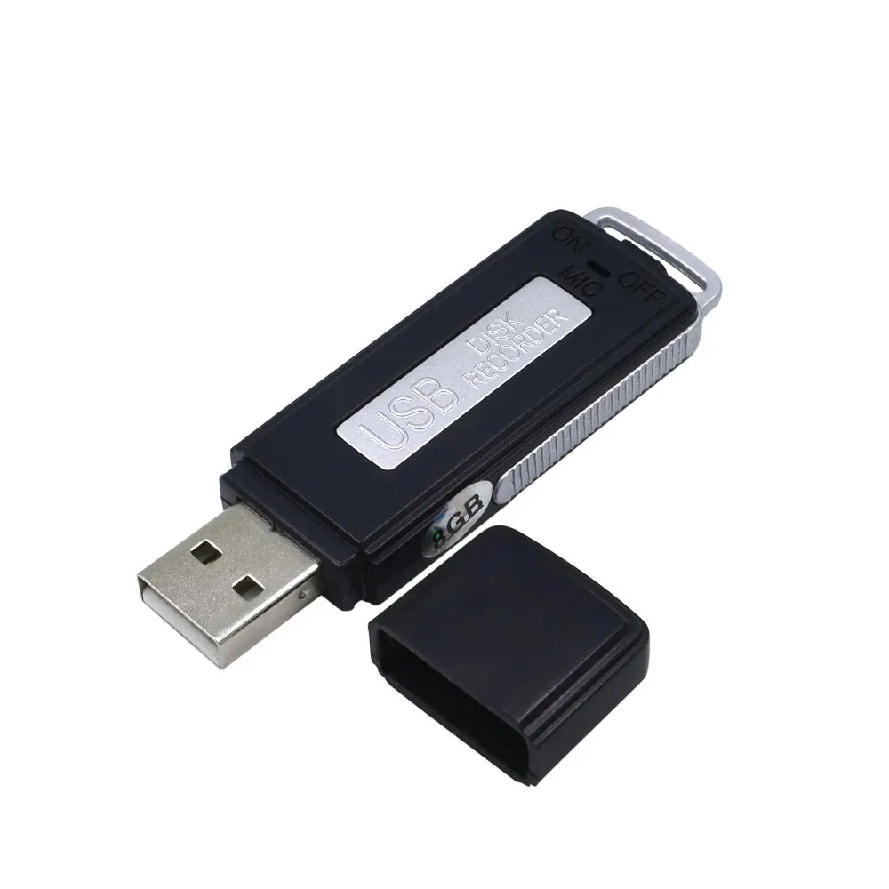 Hot Selling SK868 USB Flash Drive Digital Voice Recorder 8GB U-Disk Audio Sound Recording Devices Micro Chip