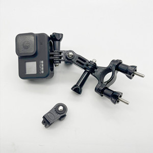 Compatible con <span class=keywords><strong>GoPro10</strong></span>, kit de accesorios de montaje para bicicleta 7 en 1 para transmisión en vivo de ciclismo - Product Image 3