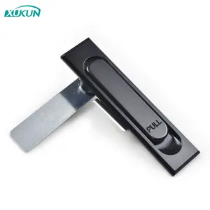 XK143-92B XK143-92W Universal Concealed handle folding pull type long pole panel tongue lock