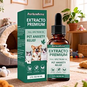 <span class=keywords><strong>Gotas</strong></span> de Aceite de Cáñamo Orgánico Natural para Perros, Alimento para Mascotas, Mejora el Sueño, la <span class=keywords><strong>Ansiedad</strong></span>, el Dolor y el Estrés - Product Image 4