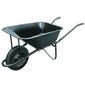 Carretilla de construcción eslovaca Bandeja de acero galvanizado de zinc Carretilla de rueda checa WB6414T W rueda sólida completa Europa Eslovaquia Hungría - Product Image 4