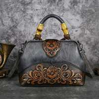 Sac à main rond noir de luxe pour femme, mini sac bandoulière mignon de créateur, accessoire de mode moderne pour le quotidien