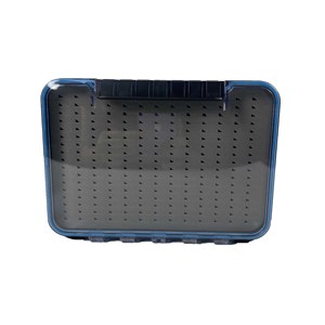 Boîte de pêche à la mouche en silicone Boîte en plastique fine pour mouches à truite pour nymphes et banderoles - Product Image 1