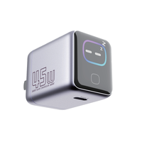 Chargeur Super Rapide 45W à Port Unique USB-C, Charge Rapide 45 Watts pour Téléphone Android, Compatible Samsung, Vente Directe d'Usine
