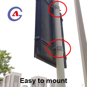 Màn hình LED Trung Quốc năng lượng mặt trời Powered Radar Tốc Độ dấu hiệu Rader tốc độ dấu hiệu LED Radar Detector tốc độ giới hạn hiển thị giao thông dấu hiệu Kit - Product Image 4