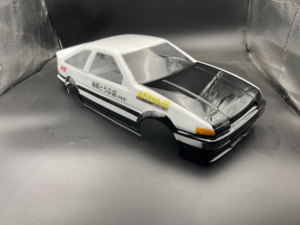 Coque de <span class=keywords><strong>carrosserie</strong></span> transparente non peinte pour voiture RC <span class=keywords><strong>1</strong></span>/<span class=keywords><strong>10</strong></span> AE86 LEVIN 2DR Drift, largeur 195 mm, empattement 260 mm, pour RC Hsp Hpi Mst Yokomo Tamiya - Product Image 6