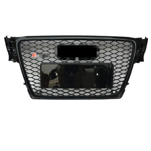 Vente en gros Nouveau style de pièces automobiles Grille avant en nid d'abeille ABS pour Audi <span class=keywords><strong>A4</strong></span> <span class=keywords><strong>S4</strong></span> <span class=keywords><strong>B8</strong></span> Mise à niveau vers RS4 avec kits Quattro Style 2008-2012 - Product Image 1