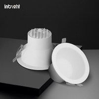Downlight LED encastré à encoche profonde SMD ECO 15W 25W 35W 90 °   Plafonnier à angle de faisceau réglable et dimmable