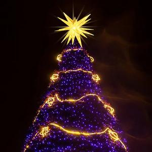 زخارف تجارية خارجية RGB من مورافيا ستار زينة USB Sparkler زخارف حفلات تجارية خارجية لعيد الميلاد - Product Image 4