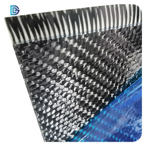 Tela de fibra de carbono de sarga preimpregnada de curado rápido GDE 3K 220 Gsm hecha por pedido tela fresca no almacenada - Product Image 1