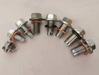 Prise de vidange d'huile de moteur avec tête hexagonale, M12x1.25, M12x1.5, M12x1.75, m13 x 1.5, M14x1.5, M15x1.5, M16X1.5, pour réparation automobile