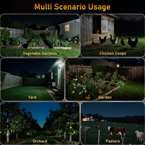 El repelente de monos ultrasónico efectivo con luz LED brillante ahuyenta a las plagas como ciervos, zorros, mapaches, energía solar ecológica - Product Image 5