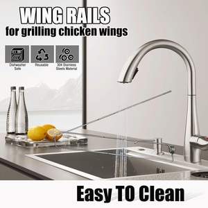 Venta al por Mayor de Herramientas para Barbacoa y Parrillas con Rieles Cruzados Personalizadas, Nuevas y Transfronterizas - Product Image 3