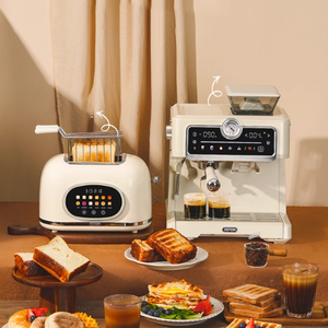 <span class=keywords><strong>Tostadora</strong></span> inteligente con pantalla táctil, <span class=keywords><strong>tostadora</strong></span> <span class=keywords><strong>de</strong></span> recetas para máquina <span class=keywords><strong>de</strong></span> pan, calefacción para el hogar - Product Image 3