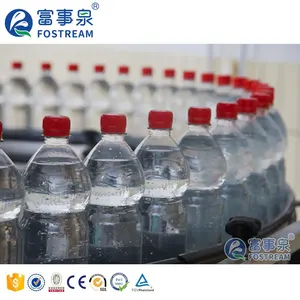 Full Automatic 3in1 Complete Plastic PET Bottle Drinking Mineral Water Filling and Packaging Machine
