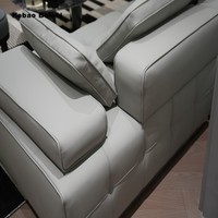 Moderne Umweltfreundliche Echtleder-Sektionalsofa-Kollektion Couch mit Hochwertigem Schaumstoff Modulares Sofa für Wohnzimmer