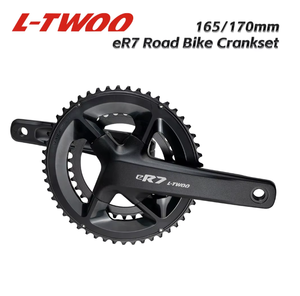 <span class=keywords><strong>Pédalier</strong></span> de vélo de route L-TWOO ER7, <span class=keywords><strong>axe</strong></span> de 24 mm, manivelles de 165/170 mm, plateaux 50-34, compatible avec 11/12 vitesses - Product Image 1