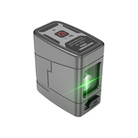 Niveau laser ODM OEM 100 pieds, auto-nivelant, ligne croisée verte, outil de mesure laser 2 lignes pour accrochage d'images, décoration de carrelage, bricolage