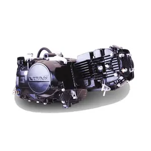 CQJB摩托车发动机总成140cc越野车发动机汽油自行车发动机