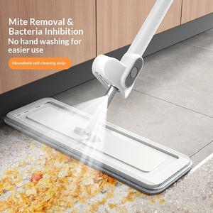 Water Spray Handsfree Microvezel Mop Doek Wasvrij Nat en Droog Dubbel Gebruik Huishoudelijk Groothandel - Product Image 1