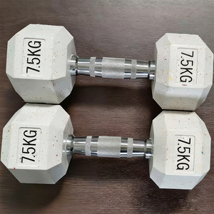 Mancuernas hexagonales <span class=keywords><strong>y</strong></span> barras <span class=keywords><strong>de</strong></span> hierro fundido recubiertas del fabricante: compre en línea, juego <span class=keywords><strong>de</strong></span> mancuernas hexagonales económicas - Product Image 2