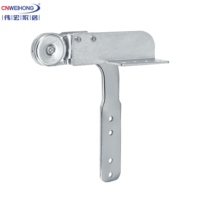 Mécanisme à cliquet multi-positions en métal chromé pour réglage de l'angle du dossier de canapé inclinable, quincaillerie de mobilier