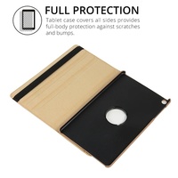 Étui en cuir grain de litchi rotatif à 360 ° pour Tab S10 Plus/S9 FE 12.4 ''Support réglable Housse antichoc