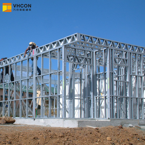 Casa Prefabricada de Panel Sándwich de Fibra de Hormigón, Ligera, Resistente al Viento, Fácil de Instalar, Estilo Villa, para <span class=keywords><strong>Playa</strong></span> o Bosque - Product Image 6