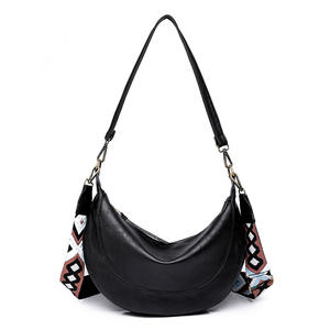 2025 New <b>Underarm</b> <b>Bag</b> for Women Commuting Niche Crescent Retro Women's <b>Bag</b> Two Straps Zipper Closure - Product Image 2
