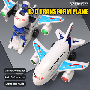 Robot <span class=keywords><strong>jouet</strong></span> déformable à piles pour enfants, avion pulvérisateur de brume <span class=keywords><strong>pas</strong></span> <span class=keywords><strong>cher</strong></span> - Product Image 2