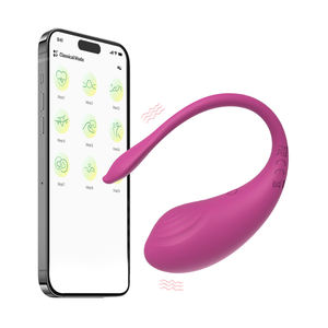 APP uzaktan kumanda ile giyilebilir külot vajina stimülatörü Mini yumurta vibratör titreşimli top G Spot klitoral Anal oyuncaklar çift için - Product Image 1