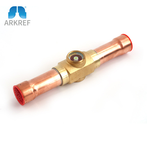 Per ARKREF nuovo ottone <span class=keywords><strong>TSG</strong></span> mirino indicatore di vetro di saldatura tipo liquido linea per condizionatore d'aria per Danfoss SG sostituzione serie - Product Image 1