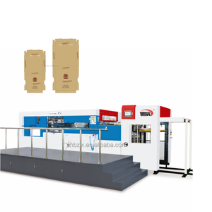 Machine de découpe <span class=keywords><strong>et</strong></span> de pliage automatique ZHMY pour papier, boîtes à pizza, cartons plats, avec alimentation automatique - Product Image 1