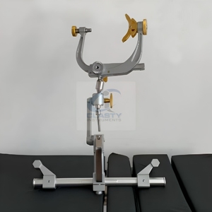 CLASTY INSTRUMENTS Sistema de Soporte Manual Quirúrgico Mayfield, Pinza para Cráneo, Pinzas Negras, Retractor, Acero, Plástico, Instrumento CE - Product Image 1