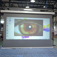 Celestron — projecteur de projection alr 120 pouces, 16:9, lumière ambiante, a tension du plafond, moteur