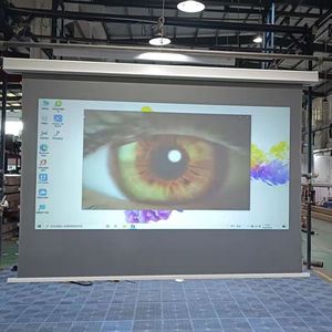 <span class=keywords><strong>Telon</strong></span>-proyector de luz ambiental de tiro largo, pantalla de proyección alr motorizada, 120 pulgadas, 16:9 - Product Image 3