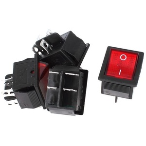 สวิตช์โยก 16A 250VAC 20A 125VAC KCD4 ไฟ LED สีแดง แสดงสถานะเปิด-ปิด - Product Image 2