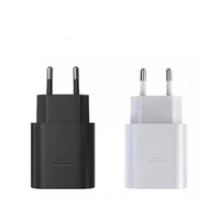 Nuevo Cargador de Pared USB-C Mini de 25W, Adaptador de Viaje de Carga Rápida, Enchufe S22 S23 S24 Ultra QC3.0 PD 3.0 5V/3A