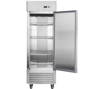 Congélateur vertical commercial en acier inoxydable à porte simple, 27 pouces, 18,68 pieds cubes, refroidissement par ventilateur, pour restaurant, cuisine, garage - Product Image 5